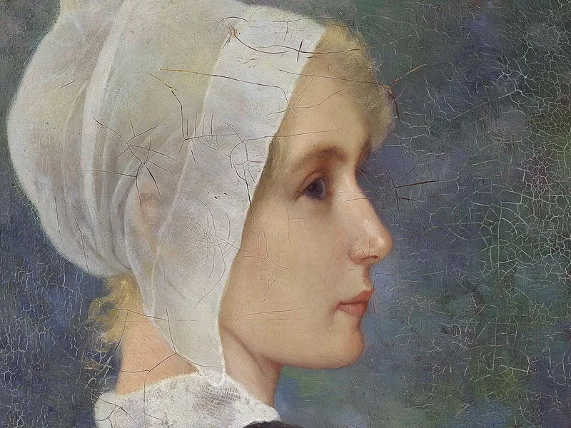 1857-Theodor Grust - Infermiera della Croce Rossa
